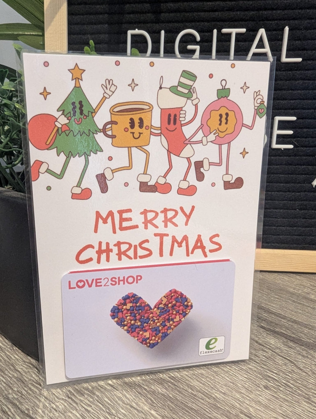 Christmas Money & Gift Card Giving Cards A6.