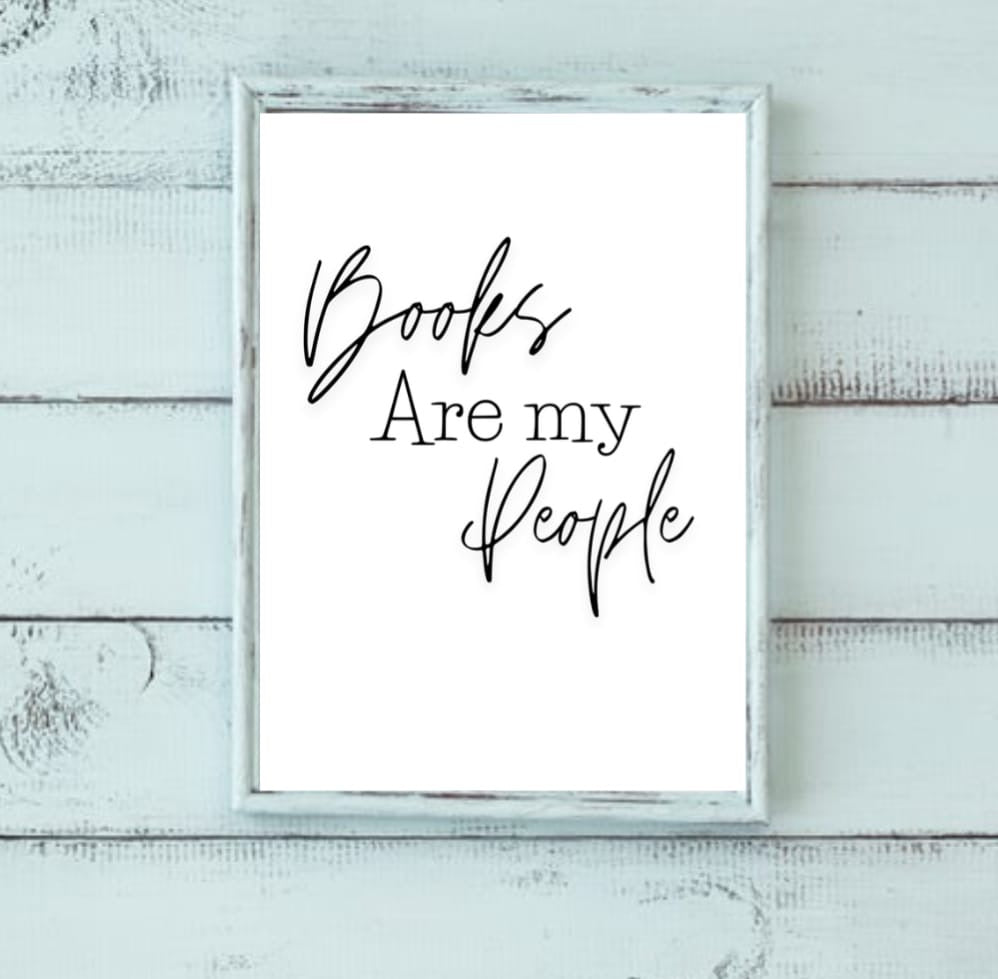 Books are my poeple
