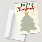 Rude Adult Christmas Card | Funny Xmas Tree Greeting A6 A5