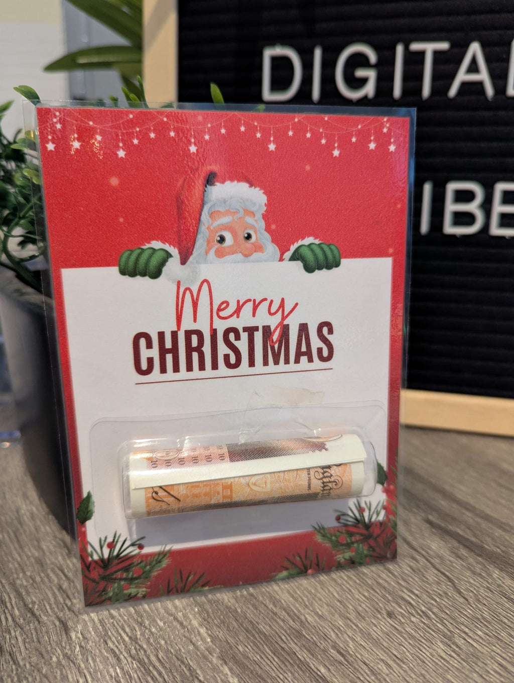 Christmas Money & Gift Card Giving Cards A6.