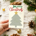 Rude Adult Christmas Card | Funny Xmas Tree Greeting A6 A5