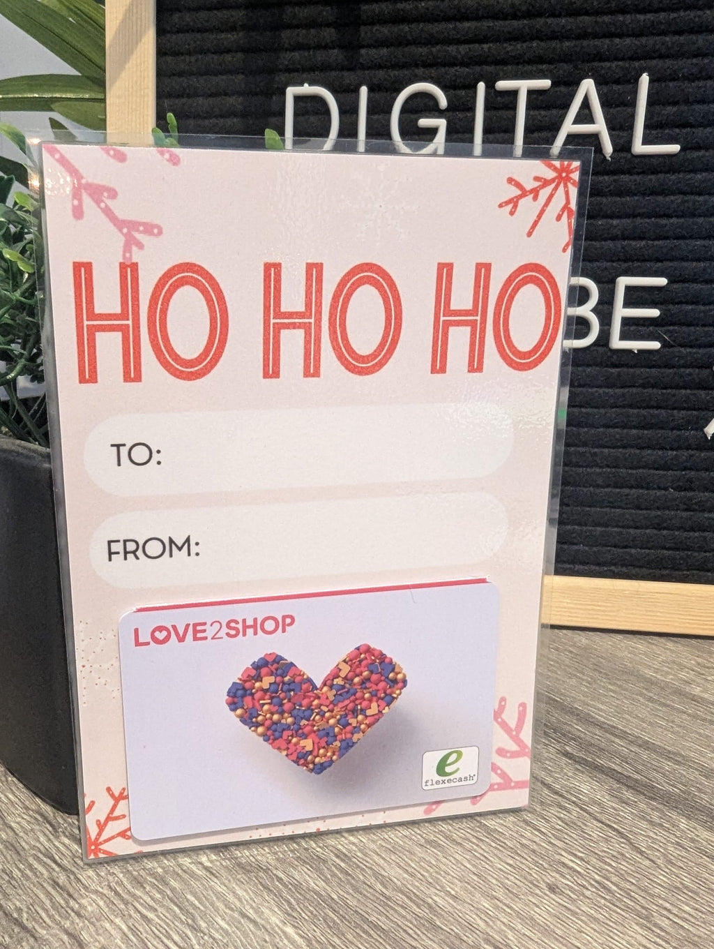 Christmas Money & Gift Card Giving Cards A6.