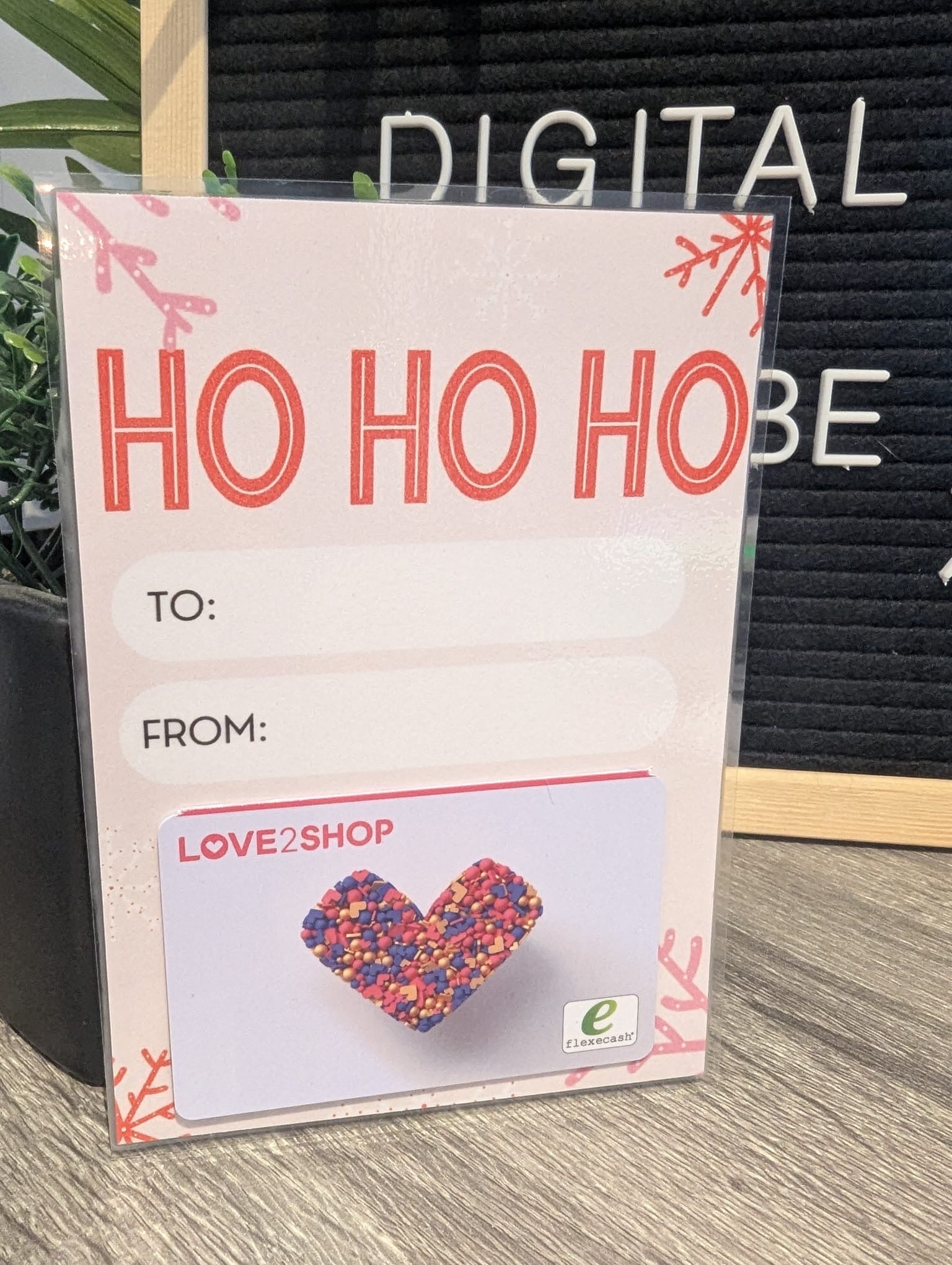 Christmas Money & Gift Card Giving Cards A6.