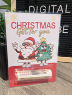 Christmas Money & Gift Card Giving Cards A6.