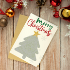 Rude Adult Christmas Card | Funny Xmas Tree Greeting A6 A5
