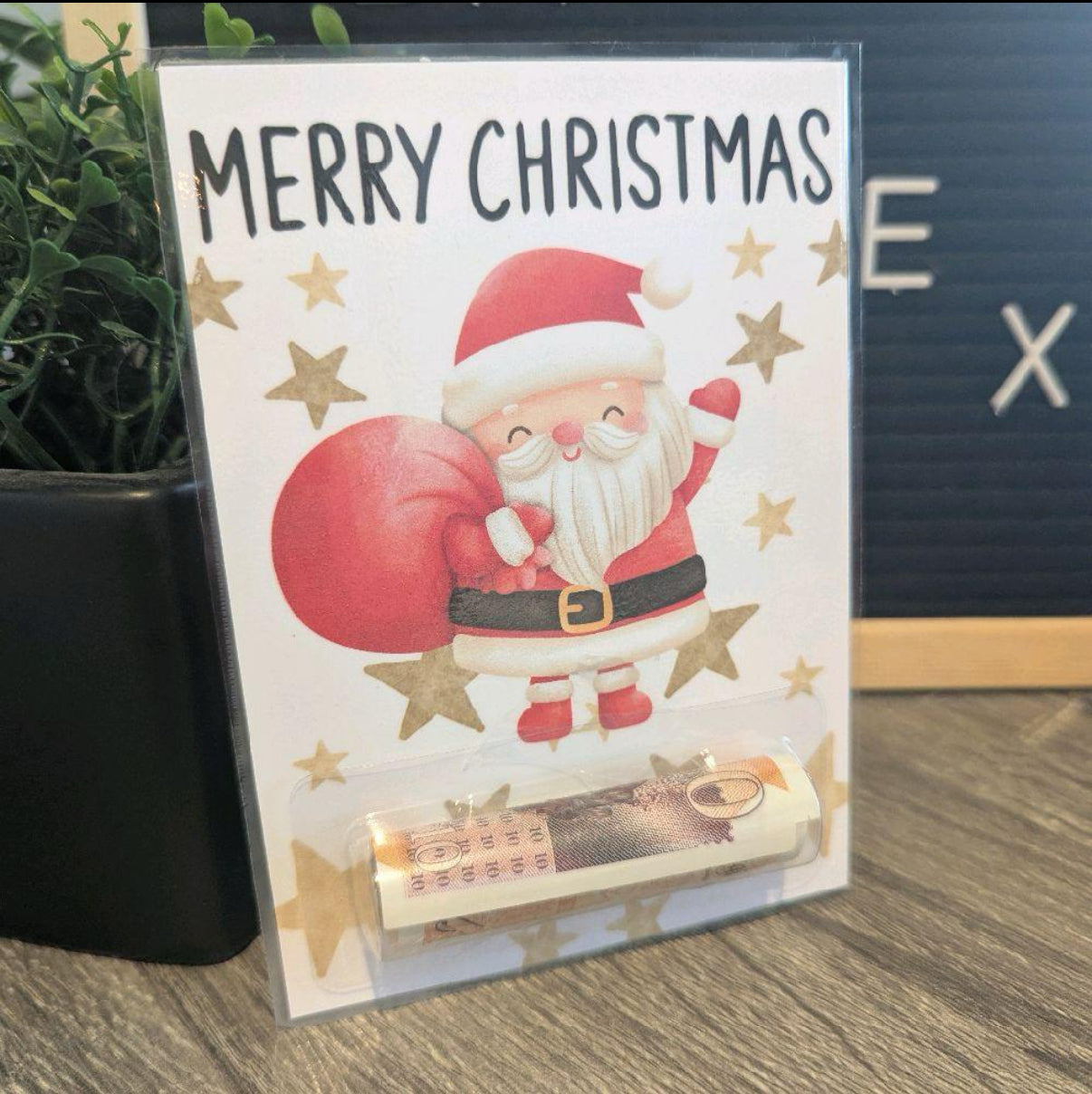 Christmas Money & Gift Card Giving Cards A6.