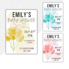 Personalised Baby Shower Invites