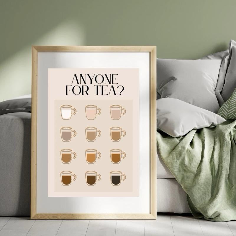 Anyone For Tea Kitchen Print