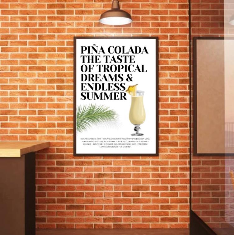 Cocktail Recipe Prints