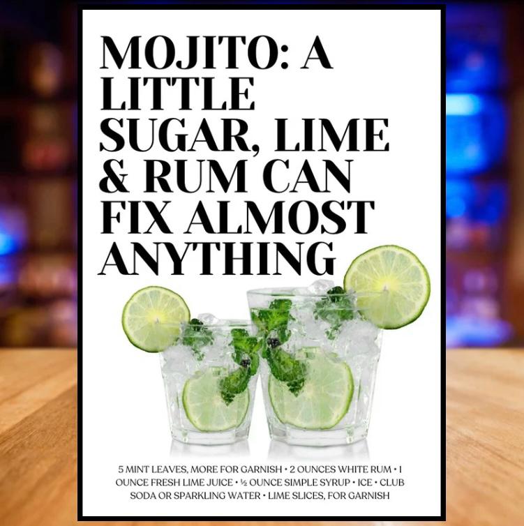 Cocktail Recipe Prints