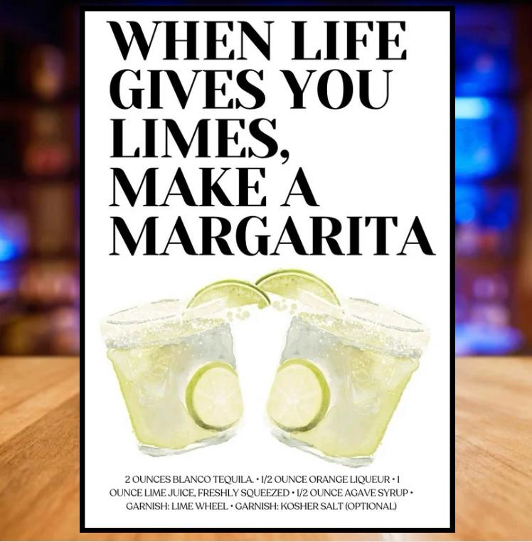 Cocktail Recipe Prints