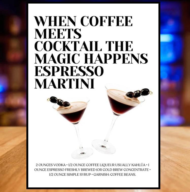 Cocktail Recipe Prints