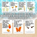 Cocktail Recipe Prints