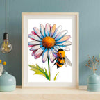 Buzzing On A Daisy