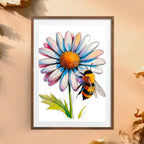 Buzzing On A Daisy