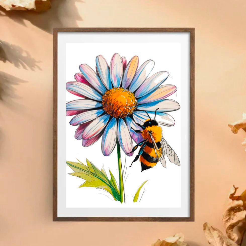 Buzzing On A Daisy