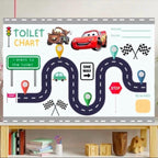 Cars Theme Toilet Training Chart