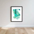 Childs Personalised Initial Print