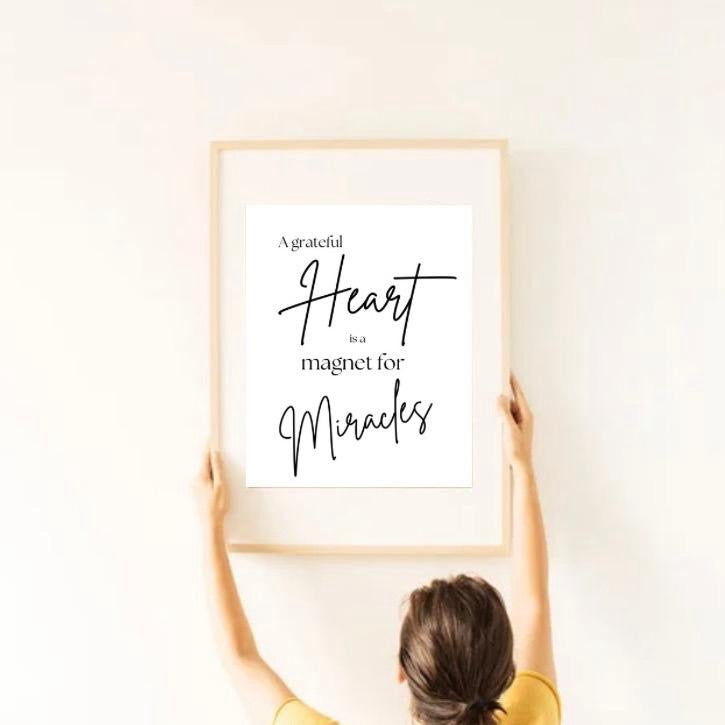 Grateful heart