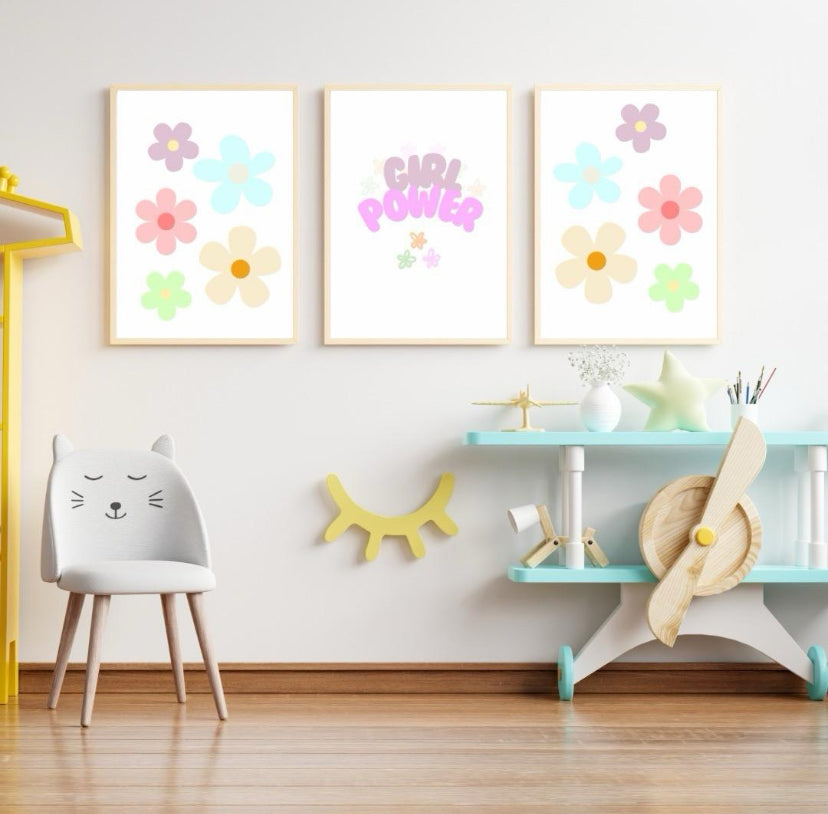 Girl Power Set of 3
