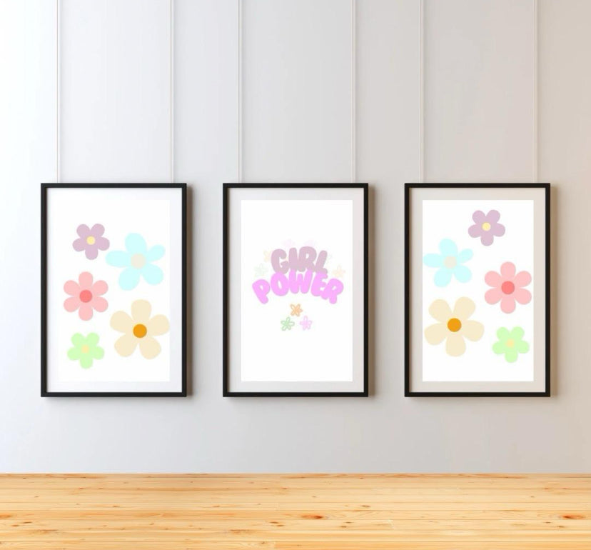 Girl Power Set of 3