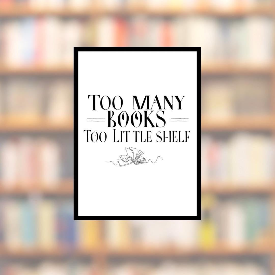 Too many books