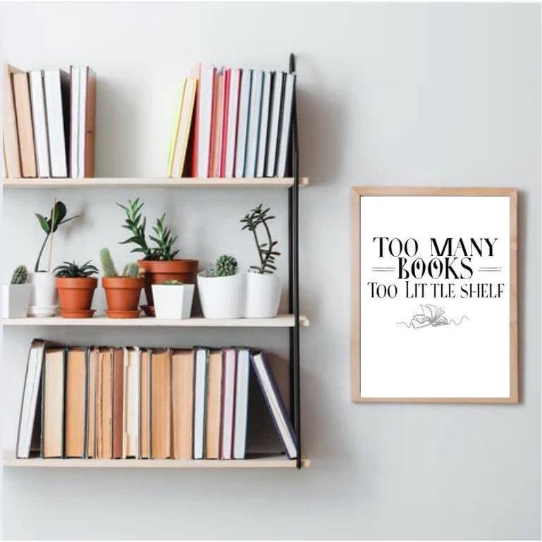 Too many books