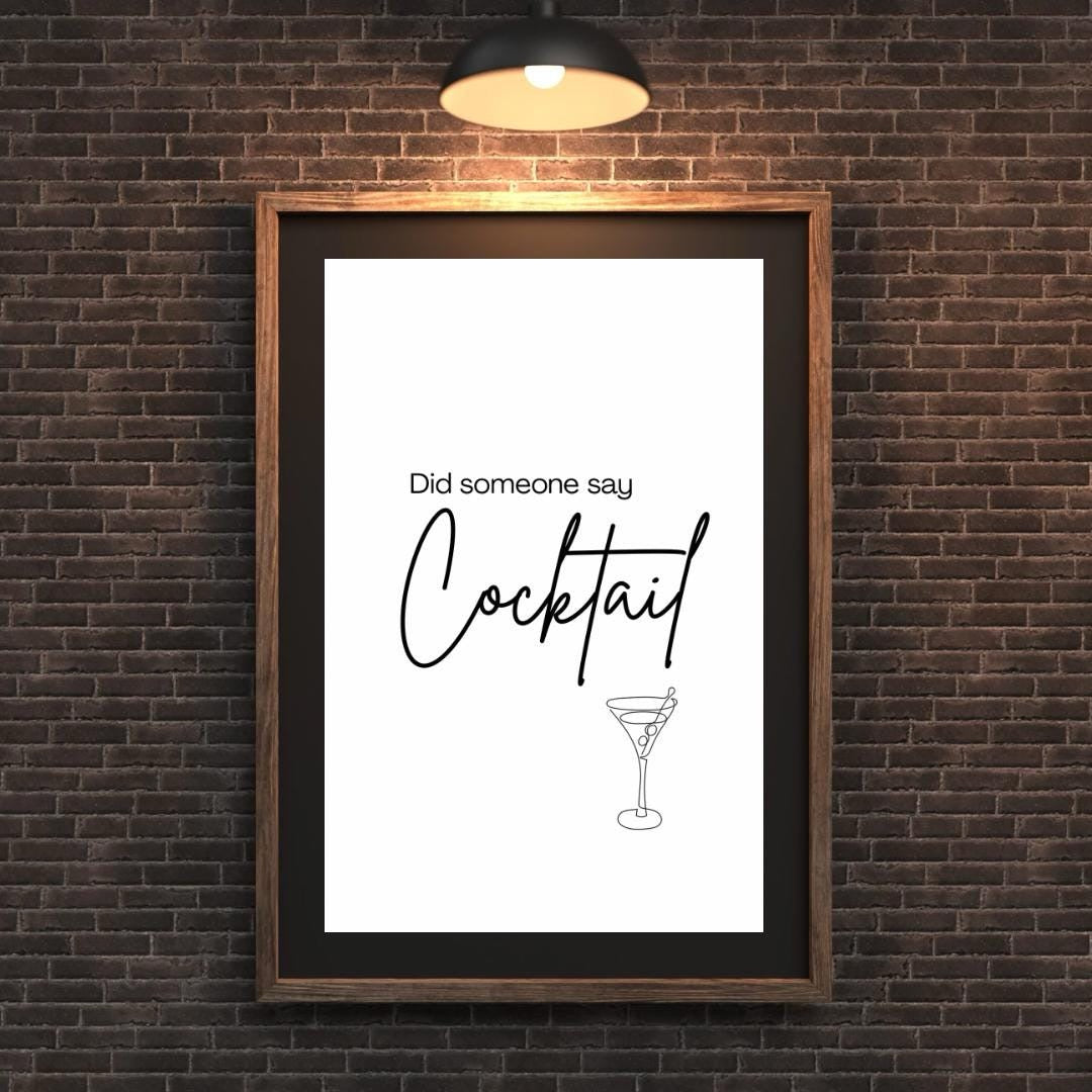 Did Someone Say Cocktail?