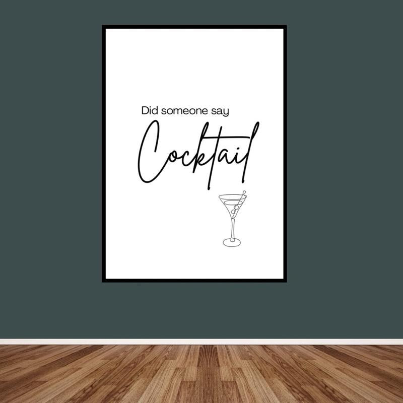 Did Someone Say Cocktail?