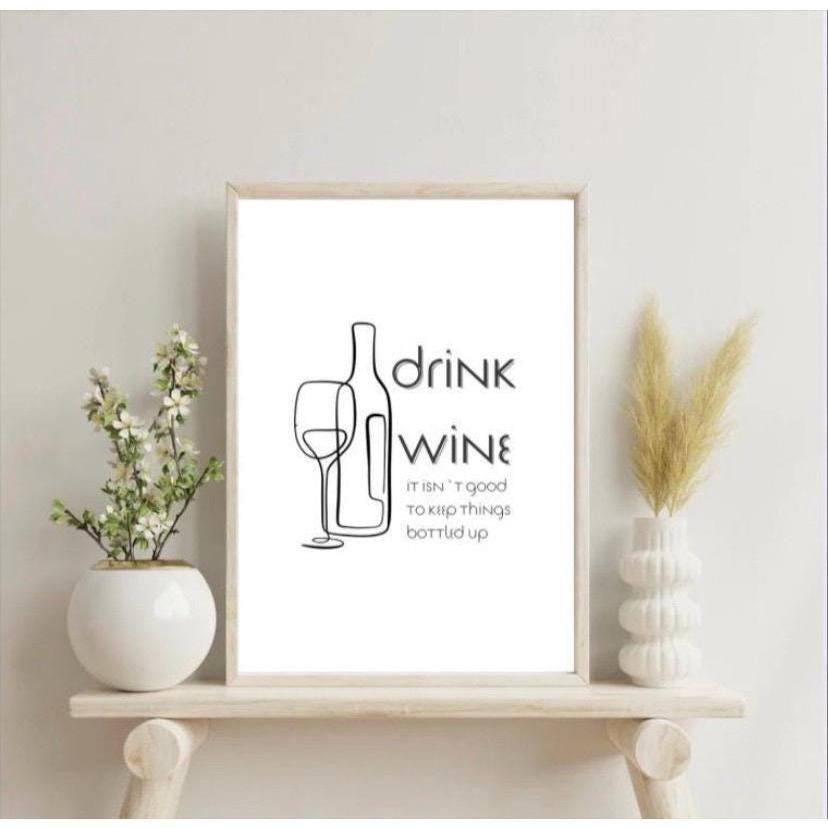 Drink Wine – Don’t Keep It Bottled Up