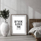 If You Love Me Let Me Sleep