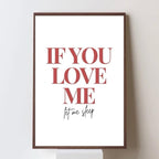 If You Love Me Let Me Sleep