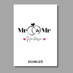 Wedding Date Keepsake Print