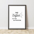 No Selfies