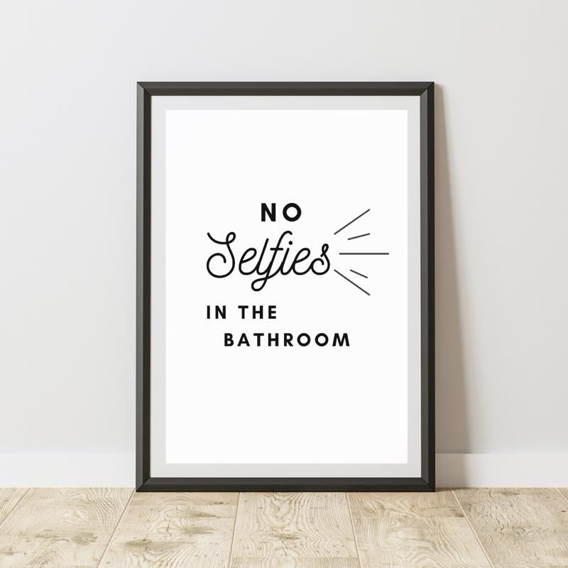 No Selfies