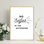 No Selfies