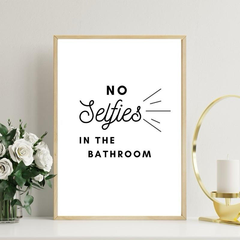 No Selfies