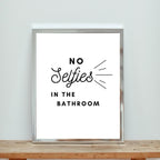 No Selfies