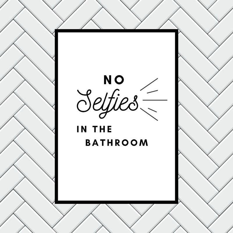 No Selfies
