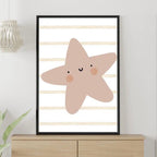 Neutral Sun, Rainbow & Star Prints Set of 3