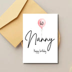 Personalised Named Birthday Card