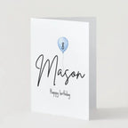 Personalised Named Birthday Card