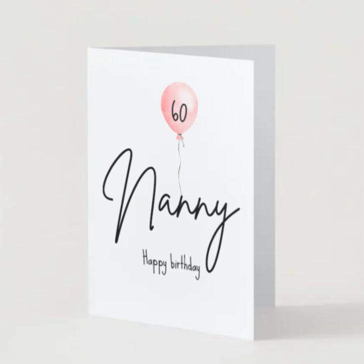 Personalised Named Birthday Card