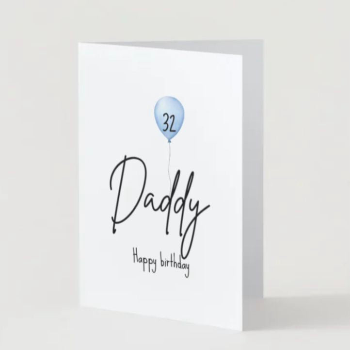 Personalised Named Birthday Card