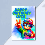 Personalised Roblox Birthday Card – Kids Gaming