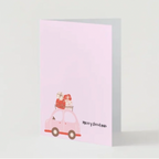 Pack of 12 Pink Christmas Cards – Modern Pastel Festive Designs with Envelopes. Size A6
