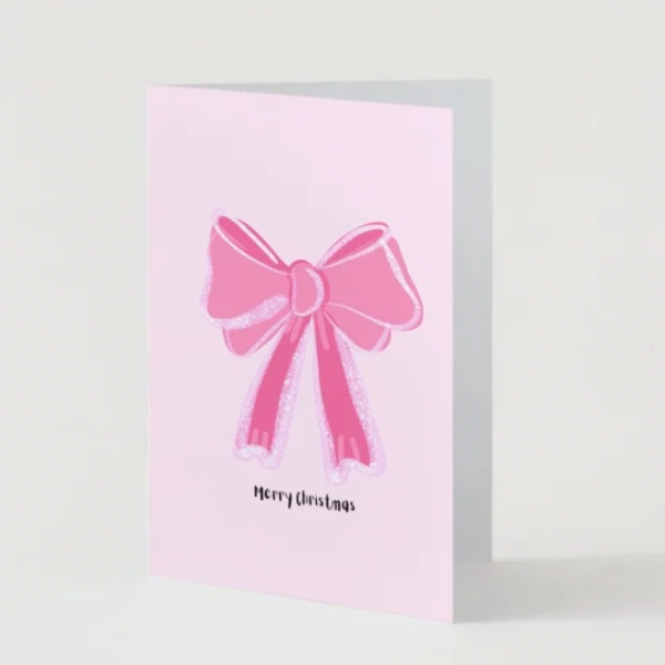 Pack of 12 Pink Christmas Cards – Modern Pastel Festive Designs with Envelopes. Size A6