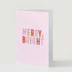 Pack of 12 Pink Christmas Cards – Modern Pastel Festive Designs with Envelopes. Size A6