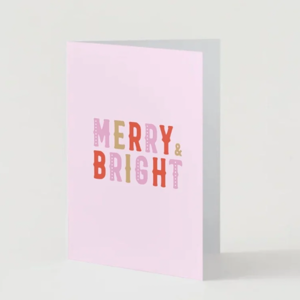 Pack of 12 Pink Christmas Cards – Modern Pastel Festive Designs with Envelopes. Size A6