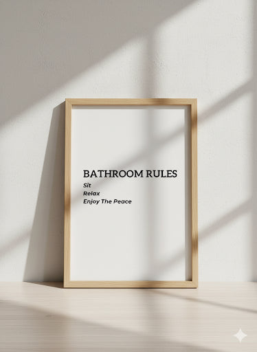 Bathroom rules